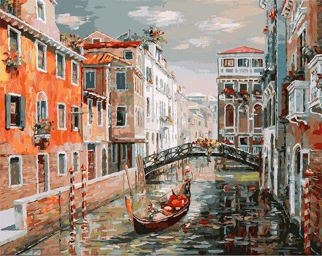 Venice Old Town Paint By Numbers