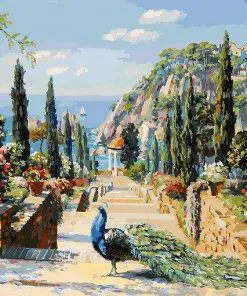 Gibraltar Mountain Landscape Paint By Numbers