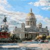 St Isaac's Square in Saint Petersburg Cities Paint By Numbers