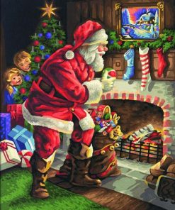 Santa Claus Paint By Numbers