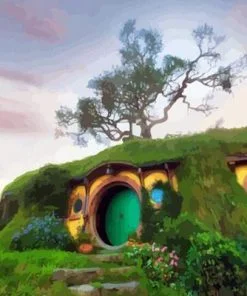 Hobbit House Paint By Numbers