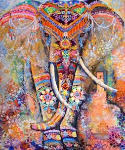 Bohemian Elephant Paint By Numbers