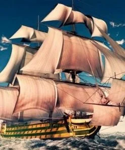 Sail Ship Paint By Numbers