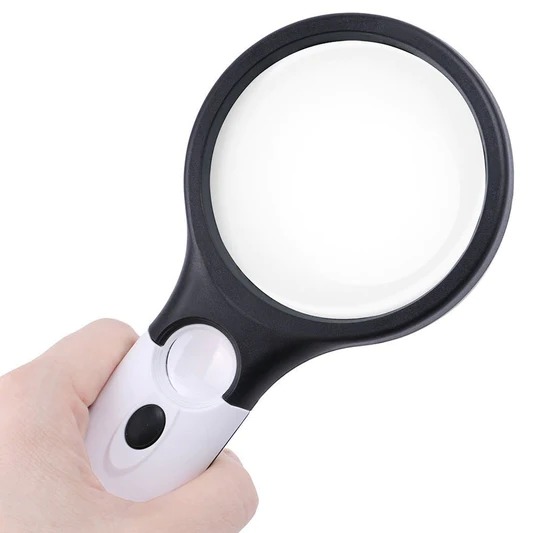 Hand Held Magnifier - Numeral Paint Kit