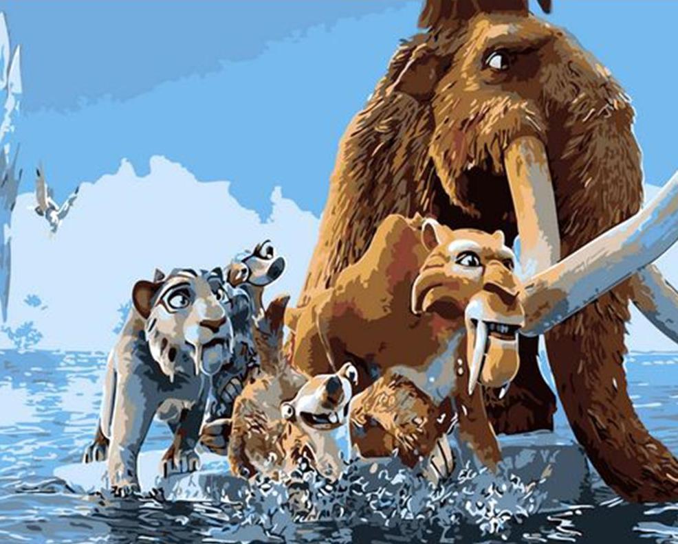 ice age animals list with pictures