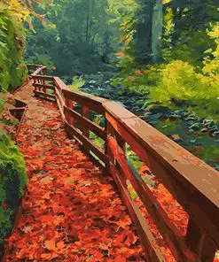 Oregon Creek Trail Paint By Numbers