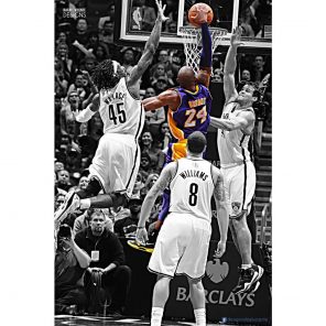 Kobe Bryant Legendary Dunk paint by numbers