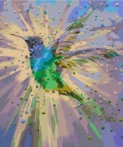Bird Flying Paint By Numbers