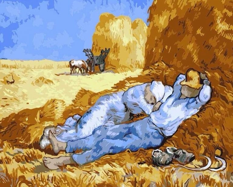 The Siesta Vincent Van Gogh Paint By Numbers Numeral Paint Kit