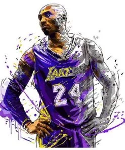 Legendary Kobe Bryant Paint By Numbers