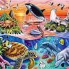 Sea Inhabitants Paint By Numbers