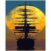 Moonlight Ship Paint By Numbers
