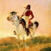 Modern Comanche Frederic Remington Paint By Numbers