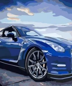 Sport Car Paint By Numbers