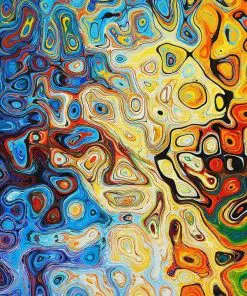 Abstract Colors Paint By Numbers