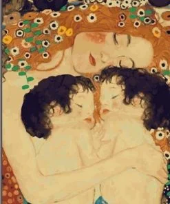 Mother And Twins Paint By Numbers