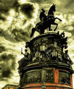 Monument To Nicholas I Paint By Numbers