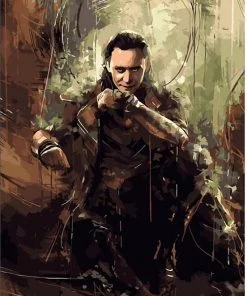 The Avengers Loki Paint By Numbers