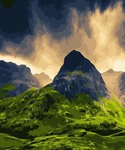 Glen Coe Mountain Paint By Numbers