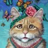 Butterflies Cat Paint By Numbers