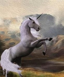 Powerful Unicorn  Animals Paint By Numbers