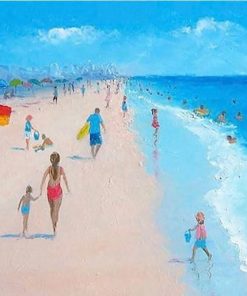 Summer Beach Paint By Numbers