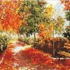 Fall Park Paint By Numbers