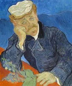 Dr Paul Gachet Van Gogh Paint By Numbers