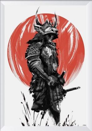 Japanese Samurai Paint By Numbers - Numeral Paint Kit