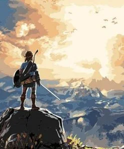 The Legend Of Zelda Paint By Numbers