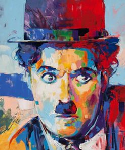 Charlie Chaplin Paint By Numbers