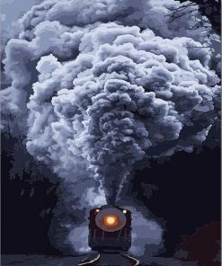 Steam Train Paint By Numbers