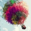 Colorful Hot Air Balloon Paint By Numbers