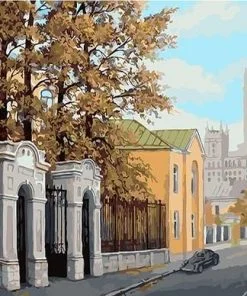 Villa Road Munich Cities Paint By Numbers