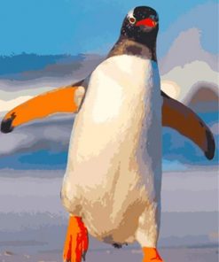 Penguins Bird Paint By Numbers