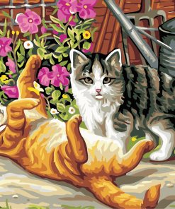 Two Kittens Paint By Numbers