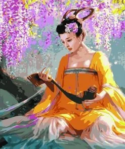Chinese Woman Paint By Numbers