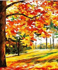 Autumn Forest Paint By Numbers