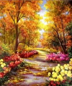 Autumn Forest Paint BY Numbers