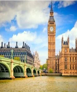London Big Ben Paint By Numbers