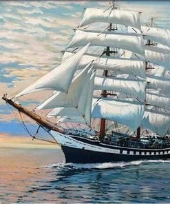 Sailing Ship Paint By Numbers