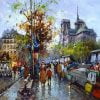 Notre Dame Antoine Blanchard Paint By Numbers