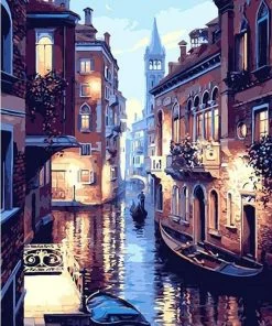 Venice Night Paint By Numbers