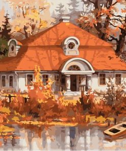 Autumn House Paint By Numbers