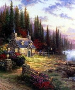 Seaside Cottage Paint By Numbers