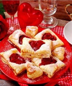 Puff Pastry Dessert Paint By Numbers