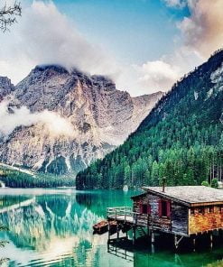 Riverside Cottage Paint By Numbers