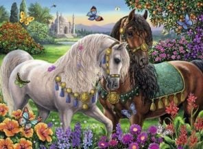 Royal Horses paint by numbers