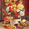 Birds And Flowers Paint By Numbers