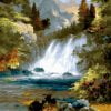 Waterfall Forest Paint By Numbers